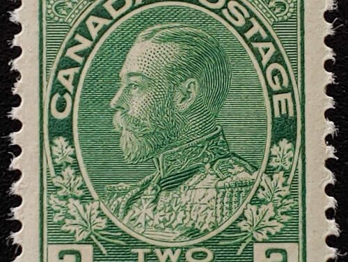Canada #107 VFNH 2c Admiral Shade