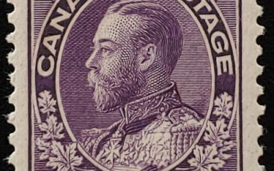 Canada #112a VF+ Never Hinged 1924 5c Admiral