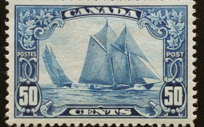 Canada #158 VF Mint 1929 50c Bluenose