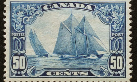 Canada #158 VF Mint 1929 50c Bluenose