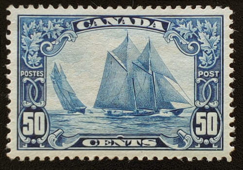 Canada #158 VF Mint 1929 50c Bluenose