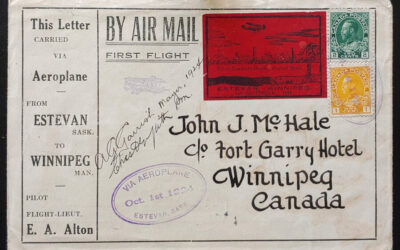 Canada #CLP5i 1 Oct 1924 signed, readdressed FFC