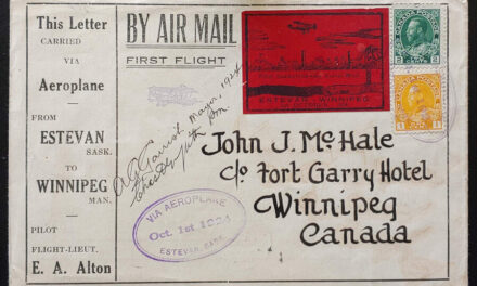 Canada #CLP5i 1 Oct 1924 signed, readdressed FFC
