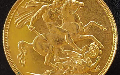 G.B. XF 1887 Golden Jubilee Sovereign .2355oz AGW