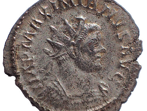 Maximianus 286-305 AD 23mm 3.2gm Lugdunum Mint AE23