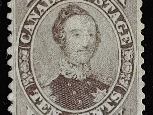 Canada #17b VF Unused 1859 10c Albert