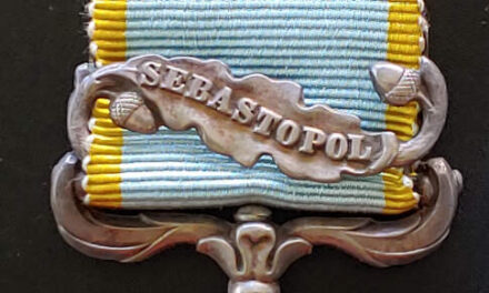 Crimea 1854/56 Silver War Medal w/ Sebastopol Bar named on edge