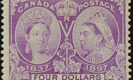 Canada #64 F/VF Mint HR 1897 $4 Jubilee, $1600.+