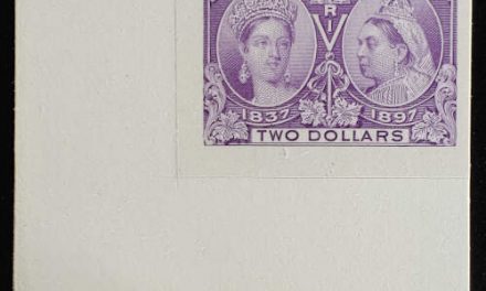 Canada #62P VF LL 1897 $2 Jubilee Plate Proof, 750 issued