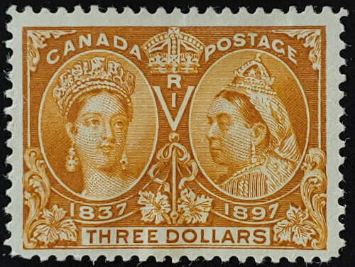 Canada #63 Fine Mint HHR 1897 $3 Jubilee