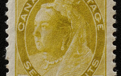 Canada #81 VF+ Mint 1902 7c Queen Victoria Numeral