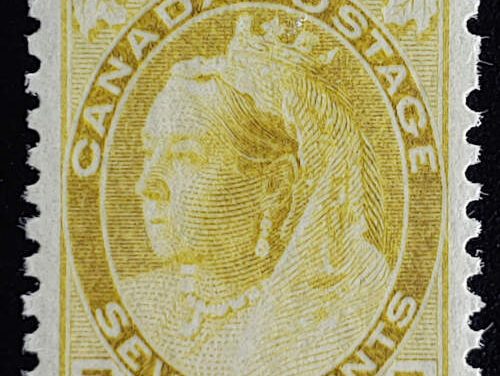 Canada #81 F/VF Never Hinged 1902 7c QV Numeral shade