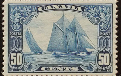 Canada #158 VF Mint 1929 50c Bluenose