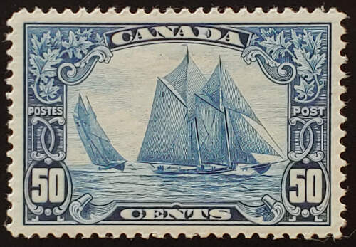 Canada #158 VF Mint 1929 50c Bluenose