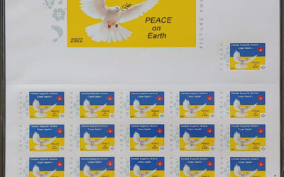 Canada Supports Ukraine 2022 LR Sheet of 26, only 60 printed