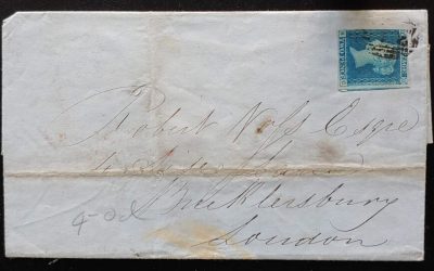 G.B. #4 16 Nov 1849 2d London FLS