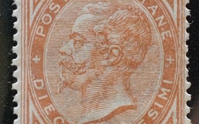 Italy #27 Fine Mint 1863/77 10c Victor Emmanuel II
