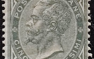 Italy #26 Mint 1863/77 5c Victor Emmanuel II