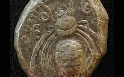 Greece/Ionia, Ephesus 480-525 BC 2.28gm Silver Drachm w/ Bee