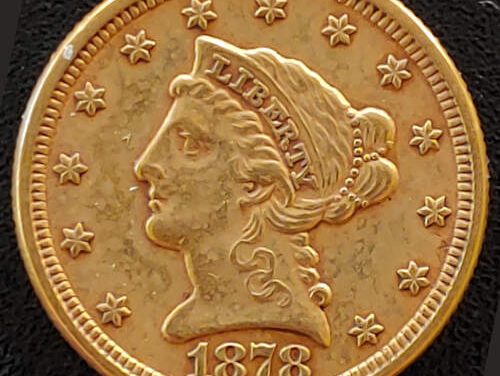 U.S.A. XF 1878 $2.50 Gold Quarter Eagle .1209oz AGW