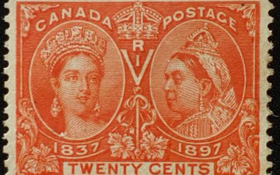 Canada #59 VF Unused 1897 20c Jubilee