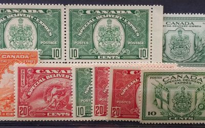 Canada #E3/E11 F/VF Mint 1924/46 Special Delivery (11)