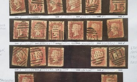 G.B. #33 Used 1864 1d Red Plates 199-218, 220-2, 225