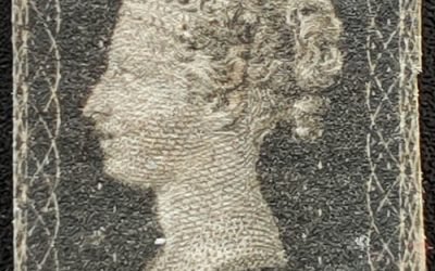 G.B. #1 Good Unused 1840 1d Black, Plate 8 US$12,500+
