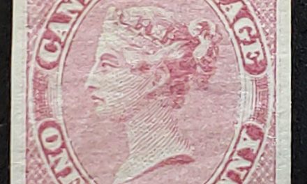 Canada #8 VF Mint HHR OG 1857 1/2d Rose, 1988 BPA Certificate