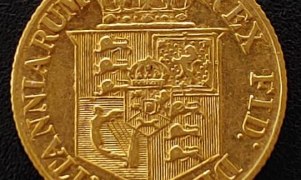 G.B./Colonial Canada VF+ 1818 George III Gold Half Sovereign