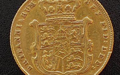 G.B./Colonial Canada VF+ 1825 George IV Gold Sovereign