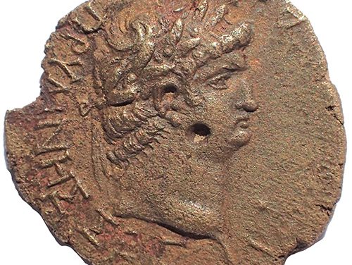 Phrygia, Prymnessus. AD 54-68 3.3gm Nero AE21