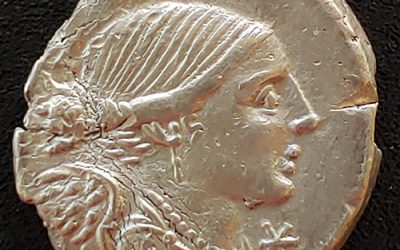 Roman Republic 108-107 BC L. Valerius Flaccus 3.71gm AR Denarius