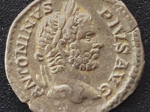 Caracalla AD 198-217 2.82gm Silver Denarius w/ Concordia