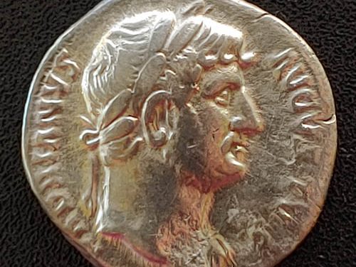 Hadrian 117-38 AD 3.13gm Silver Denarius w/ Spes etc