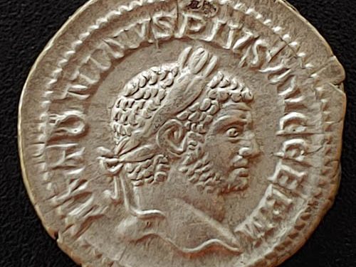 Caracalla AD 199-217 3.09 gm Silver Denarius w/ Jupiter etc