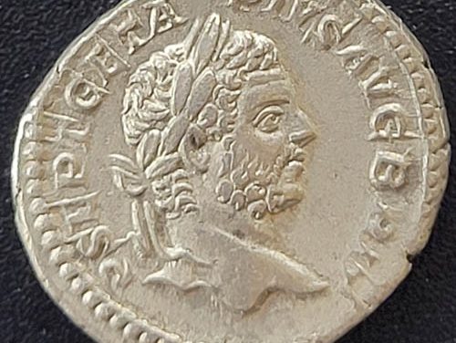 Geta AD 209-12 3.09gm Silver Denarius w/ Victoriae Brit