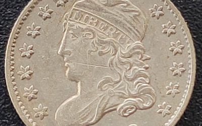 U.S.A. XF/AU 1832 Silver Half Dime
