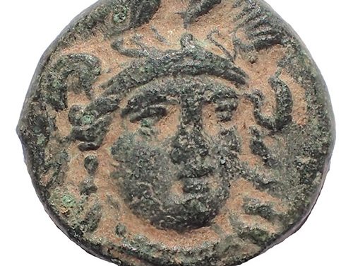 Troas, Sigeion circa 355-334 BC 2gm AE12 w/ Athena and Owl