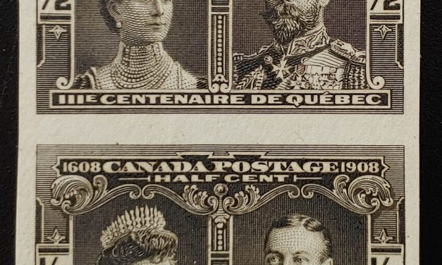 Canada #96ii VF Unused 1908 1/2c Imperforate Shade Pair