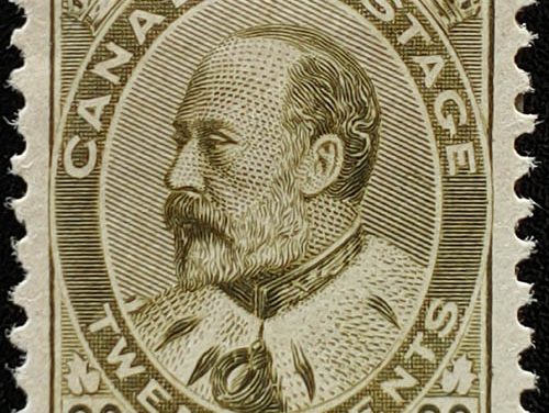 Canada #94 VF Mint HHR 1903 20c Edward VII