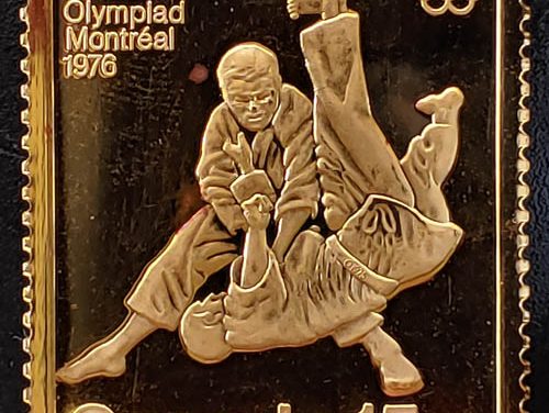 Canada #B9 Proof 1975 23.33gm pure gold Stamp Replica #000178