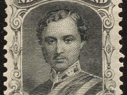 Newfoundland #27a VF Mint HR 1870 10c Black
