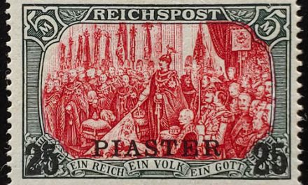 German Offices in Turkey #24 Mint 1900 25pi on 5Mk