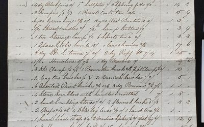 1839 London 8×12.5 Shipwright’s Supplies, ex Wellburn (4 pgs)