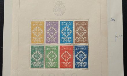 Portugal #586a stamps Never Hinged 1939 Legion S/S