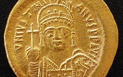 Justinian AD 527-65 4.49gm Gold Solidus