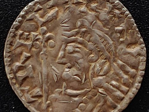 Cnut 1016-1035 Short Cross 1.14gm hammered Silver Penny