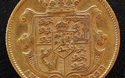 G.B./Colonial Canada F/VF 1832 William IV Gold Sovereign