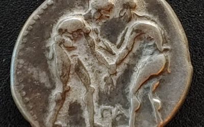 Greek/Pamphylia Aspendos 400-300 BC 10.8gm Silver Stater